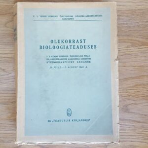 Olukorrast bioloogiateaduses . Trofim Lõssenko