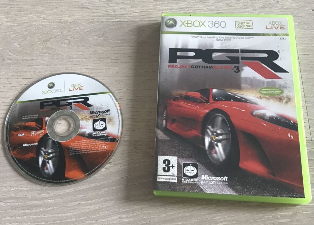 PGR Project Gotham Racing 3 Xbox 360