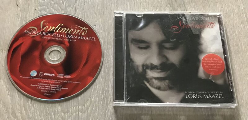 61899020 Andrea Bocelli "sentimento"