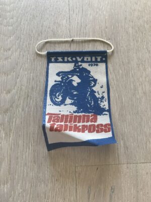 Tsk Võit 1976 Tallinna Talikross vimpel motokross