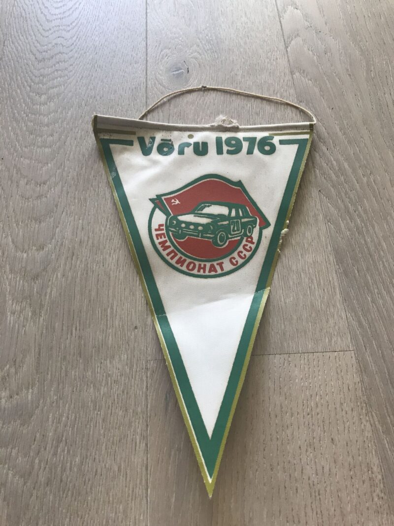 Võru 1976 autoralli vimpel cccp