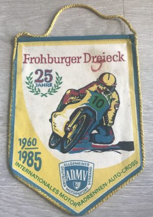 Frohburger Dreieck 25Jahre 1960-1985 Vimpel Moto Ringrada