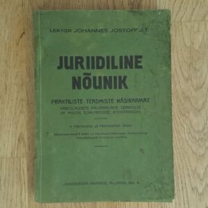 Juriidiline nõunik . 1937