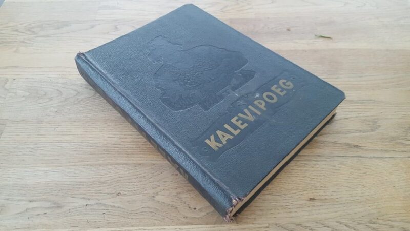63404300 Kalevipoeg . Friedrich Reinhold Kreutzwald Nahkköide