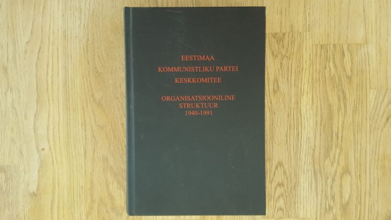 63598401 Eestimaa Kommunistliku Partei Keskkomitee organisatsioonilin