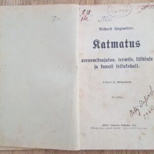 64155279 Katmatus arenemiseajaloo terwise kõlbluse ja kunsti ... 1913