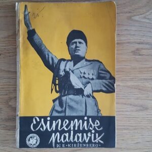 Esinemise palavik . Endel Kiršenberg . 1934