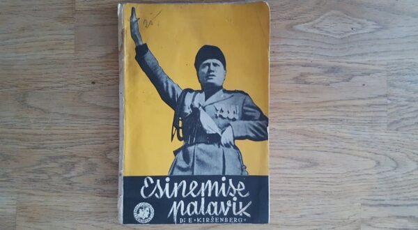 Esinemise palavik . Endel Kiršenberg . 1934