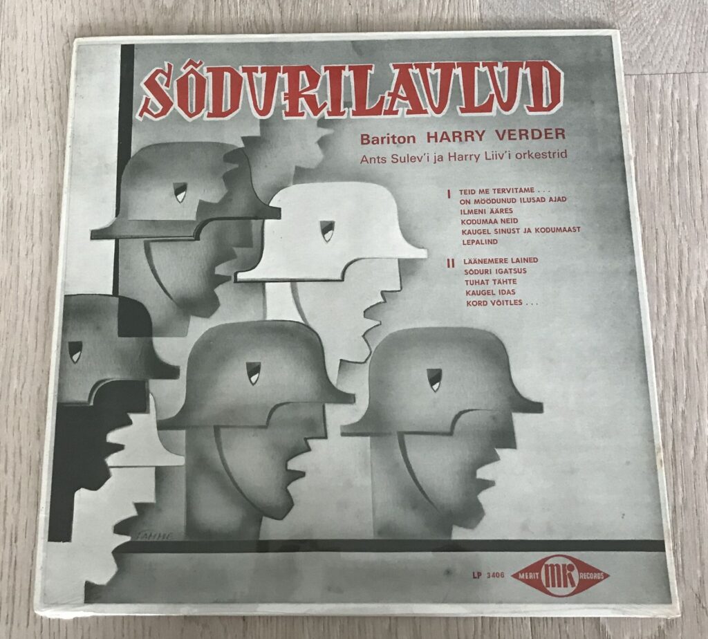 Sõdurilaulud Haruldane LP