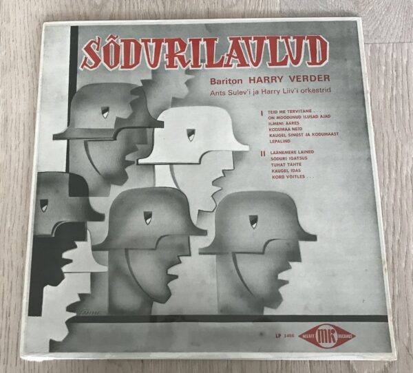 Sõdurilaulud Haruldane LP