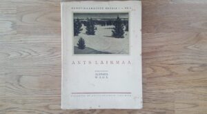 Ants Laikmaa . Alfred Vaga . 1938