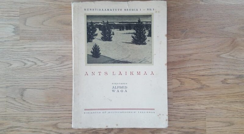 Ants Laikmaa . Alfred Vaga . 1938