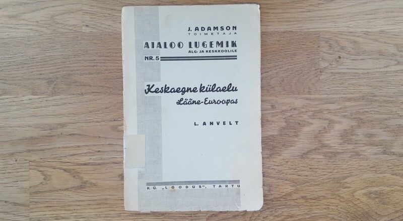 65533098 Ajaloo lugemik nr.5 Keskaegne külaelu Lääne-Euroopas