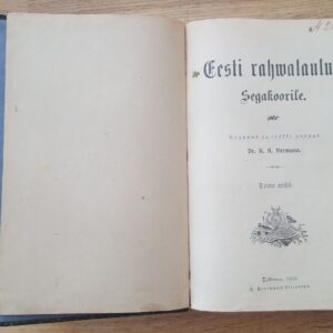 Eesti rahwalaulud segakoorile 1905