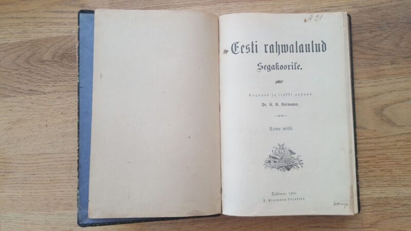 Eesti rahwalaulud segakoorile 1905