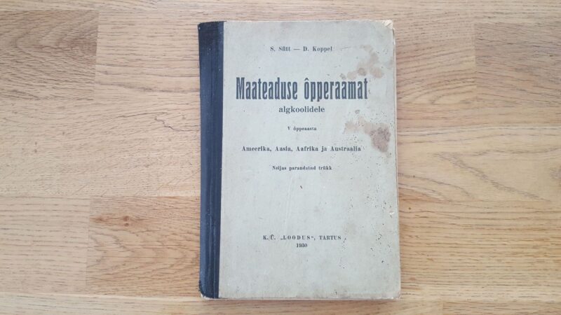 65538925 Maateaduse õpperaamat 1930