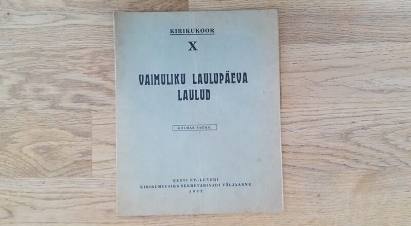 65955921 Vaimuliku laulupäeva laulud . 1932