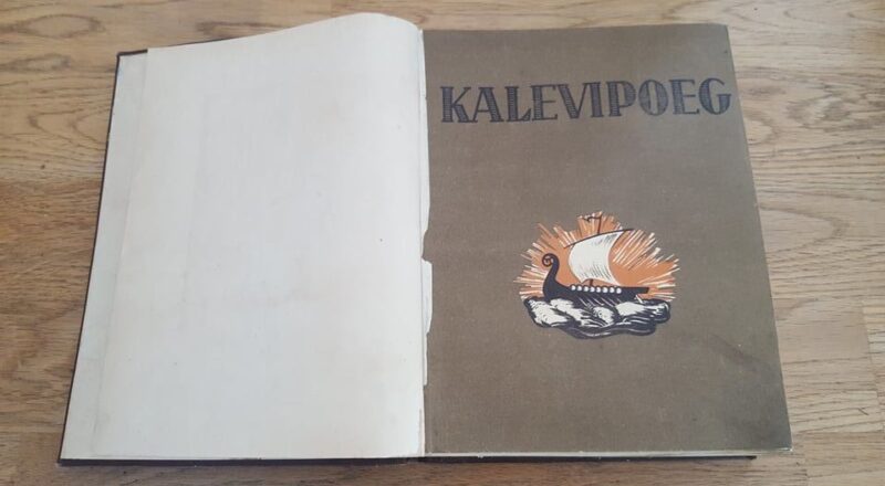 66290427 Kalevipoeg . Friedrich Reinhold Kreutzwald 1935