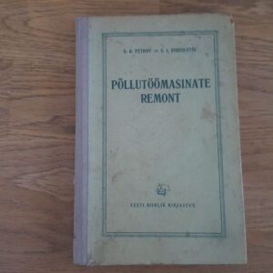 Põllutöömasinte remont . 1955