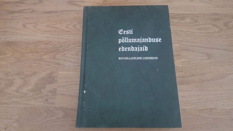 66329977 Eesti põllumajanduse edendajaid . Oolav Tamberg