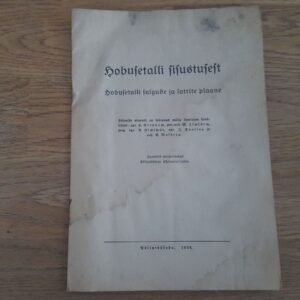 66389480 Hobusetalli sisustusest . 1939