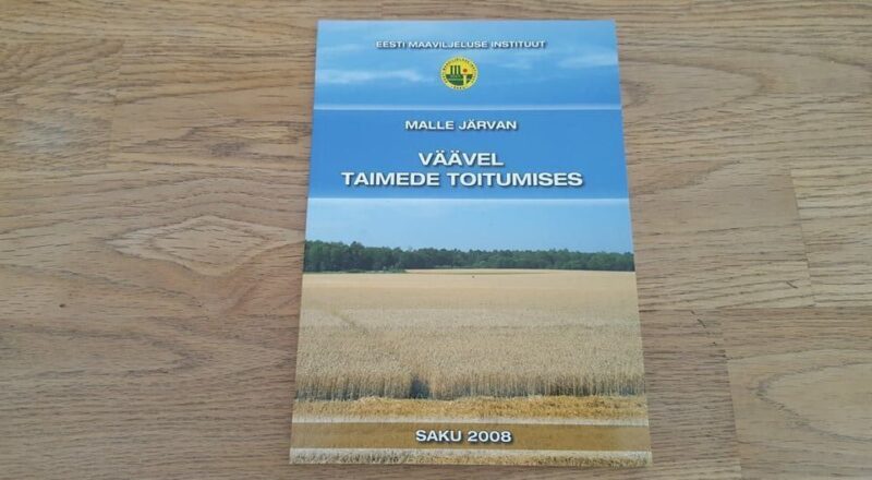 Väävel taimede toitumises . Malle Järvan