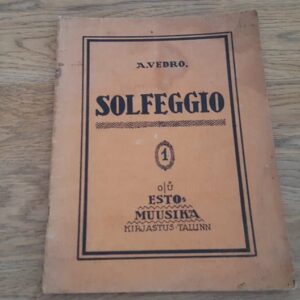 Solfeggio . Adolf Vedro