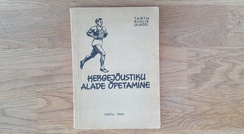 Kergejõustiku alade õpetamine . 1966