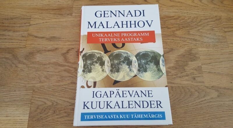 66706102 Igapäevane kuukalender . Gennadi Malahhov