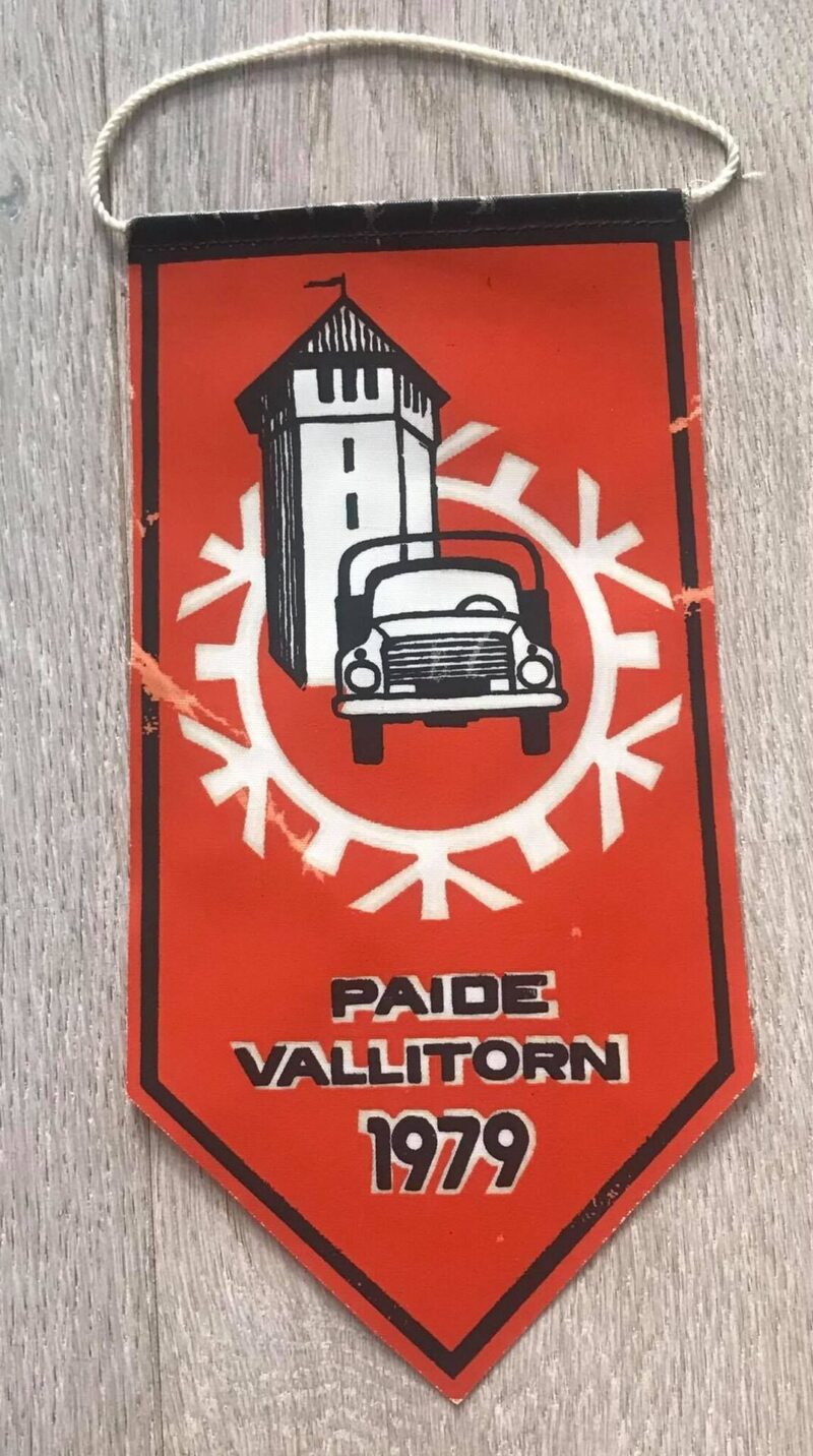 Paide Vallitorn 1979 ralli Vimpel