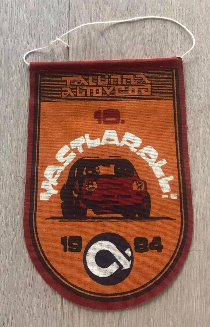 Vastlaralli Tallinna Autoveod 1984 Vimpel