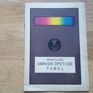 67133450 Praktiline värvide õpetuse tabel . 1925