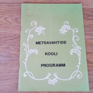 Metsavahtide kooli programm