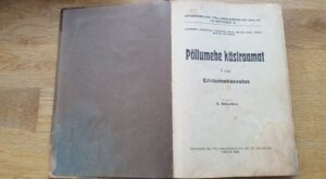 Põllumehe käsiraamat II . Eri - taimekasvatus . 1928
