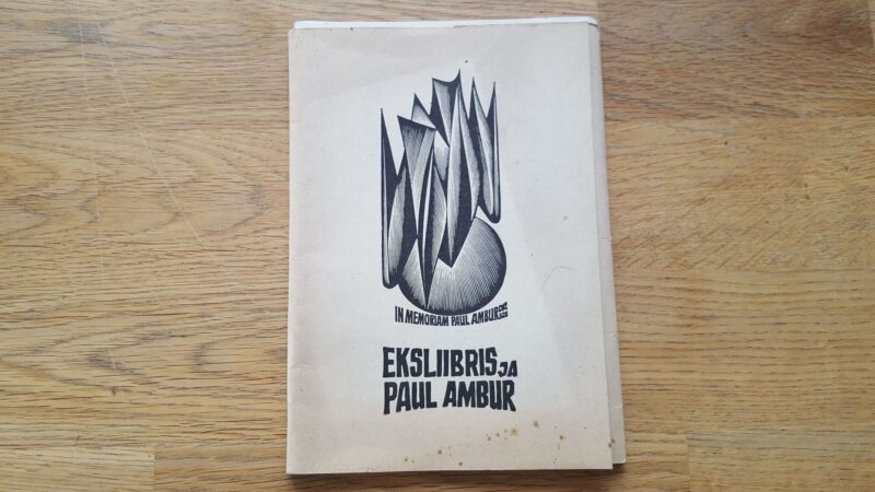 67191267 Eksliibris ja Paul Ambur