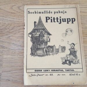 67373772 Pittjupp . Seebimullide puhuja . 1934