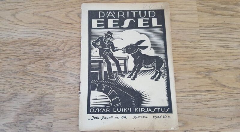 67373865 Päritud eesel . 1934