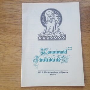 67474124 Kaunimaid jõululaule . 1988