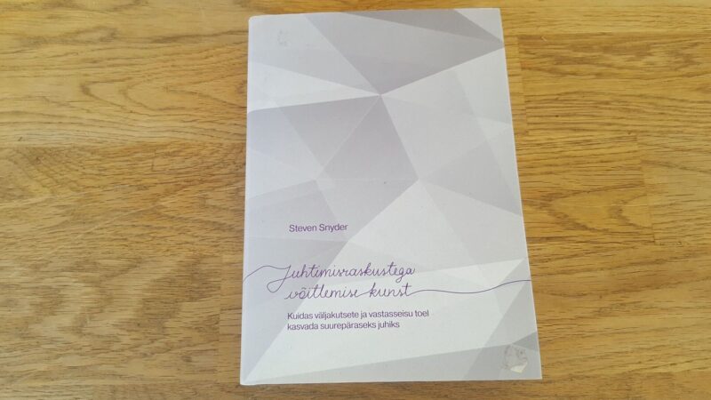 67509117 Juhtimisraskustega võitlemise kunst