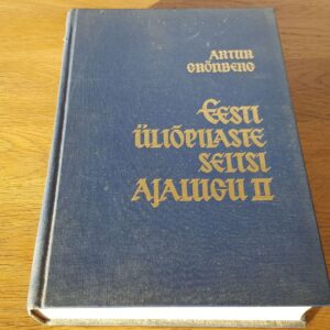 Eesti Üliõpilaste Seltsi ajalugu II . Artur Grönberg