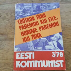 Eesti kommunist . 3/78