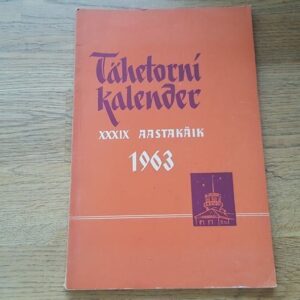67778882 Tartu Tähetorni kalender 1963. aastaks