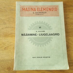68294549 Määrimine. Liugelaagrid . Masina elemendid