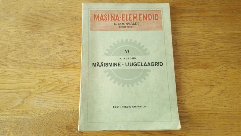 68294549 Määrimine. Liugelaagrid . Masina elemendid