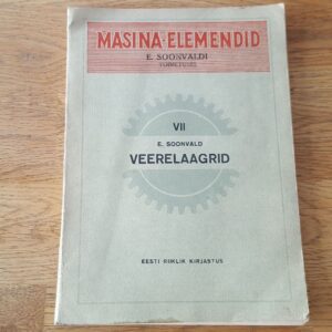 Veerelaagrid . Masina elemendid