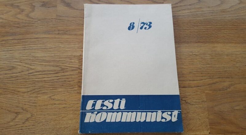 Eesti kommunist . 8/73