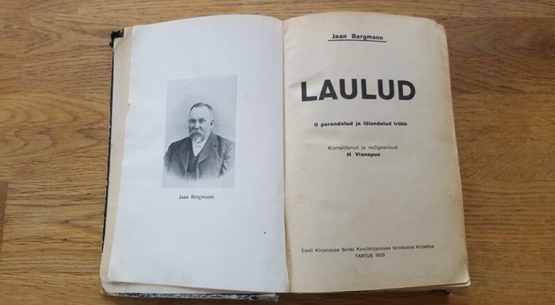 68527265 Laulud . Jaan Bergmann 1923