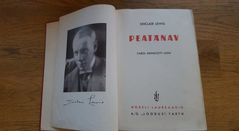 Peatänav . Sinclair Lewis . 1937