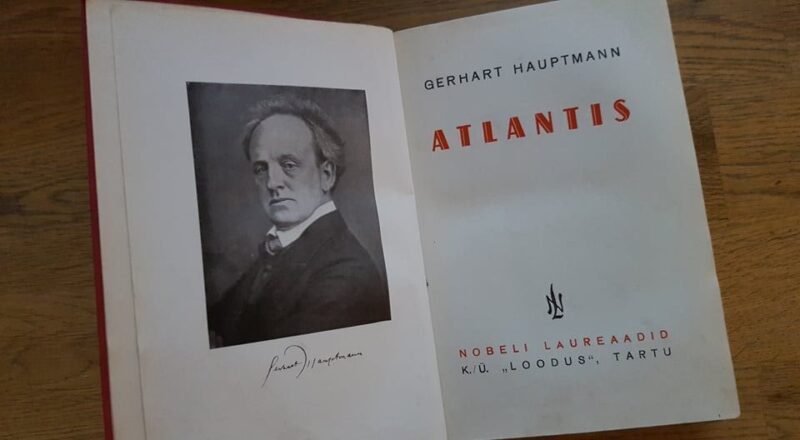 69494986 Atlantis . Gerhart Hauptmann . 1937