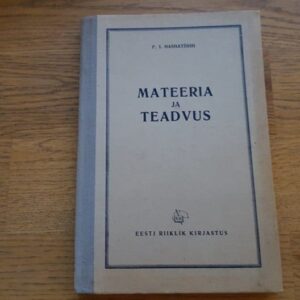 Mateeria ja teadvus . Fjodor Hashatšihh